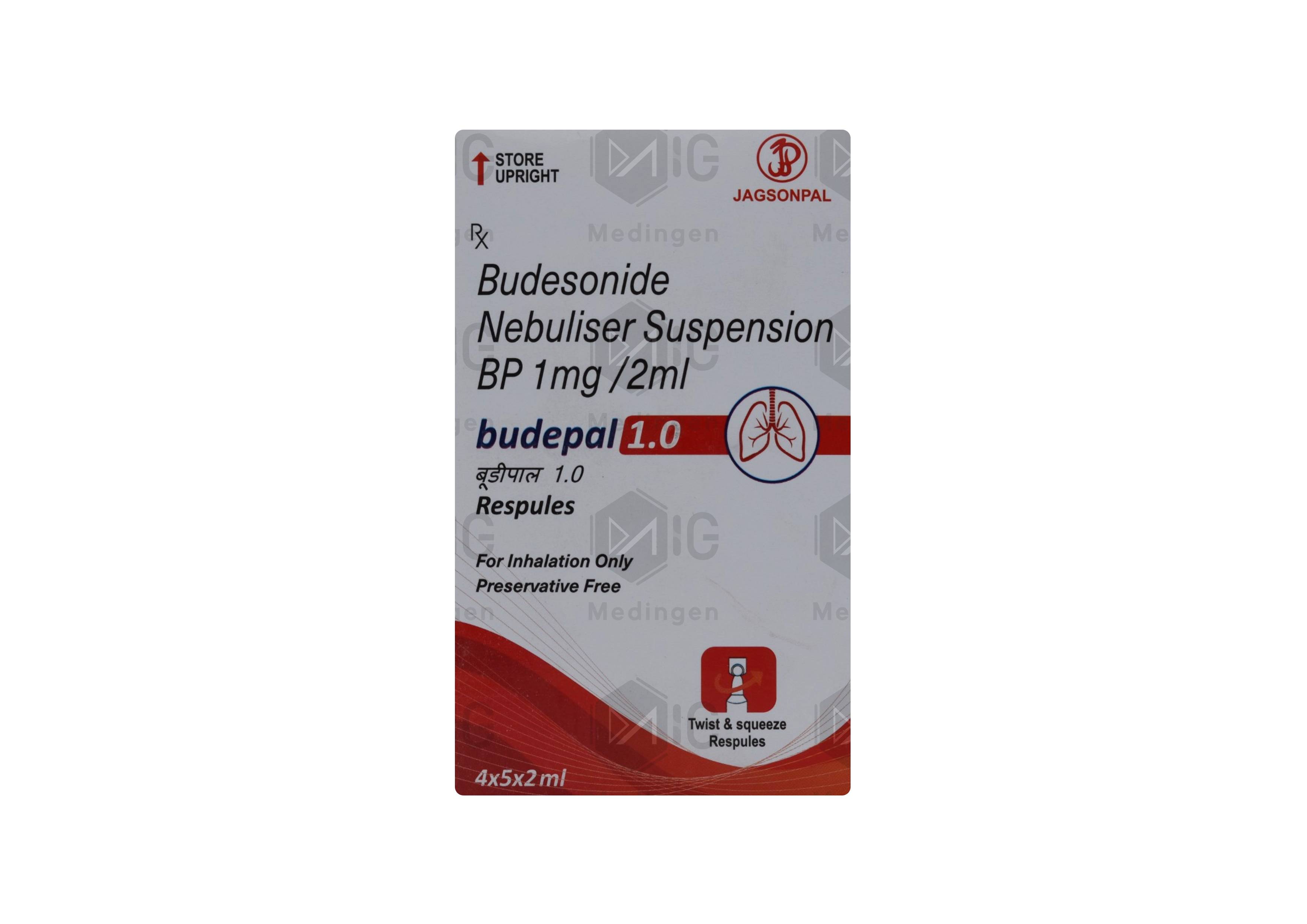 BUDEPAL 1MG RESPULES
